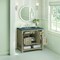 James Martin Vanities 36'' Single Vanity, Whitewashed Oak w/ 3 CM Parisien Bleu Quartz Top 330-V36-WWO-3PBL - alternate 3
